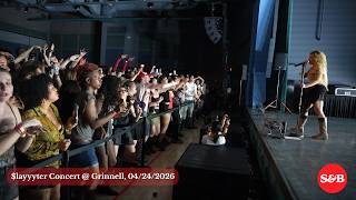 $layyyter cranks it up at Grinnell College concert