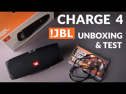 JBL Charge 4 | Unboxing & Sound Test