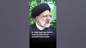 Iran S Raisi Visits Cuba As US Watches 
