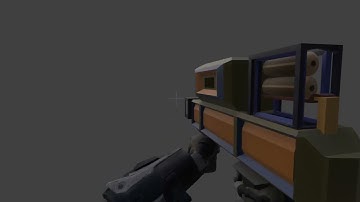 Futuristic Slug Gun Reload Animation (Blender 2.92)