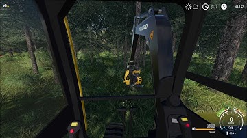 Volvo Excavator back to Processing! Logging Industry Farming Simulator 19