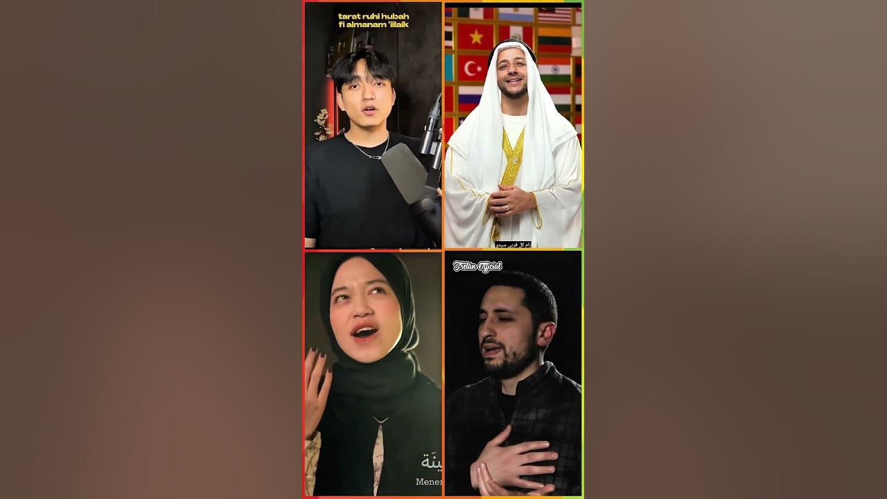 Qalbi Fil Madinah Maher Zain Harris J Cover By Maaz, Alma esbeye, Abdurrahman
