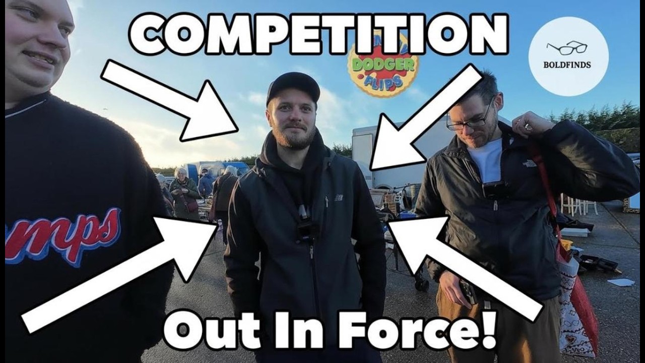 Every Reseller Was On FILMSET Today.. Car Boot