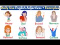 Daily Use English Adjectives | Adjectives in English | Daily Use English Words