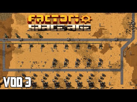 Going for Robots | Factorio Space Age - VOD 3 - YouTube