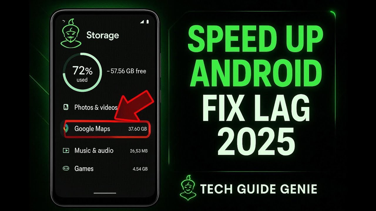 How to Speed Up Your Android Phone (2025) – Fix Lag & Freeze - YouTube