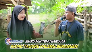 Azeni di bikin baper saat mustamin membawakan lagu Paleng berangen di Reinata 05