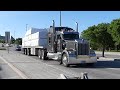 Truckspotting ontario lumber tanker transport cabover turning trucks bridgeview photobomb