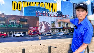 Downtown KANSAS CITY Vlog Tour - AMAZING VIEWS!