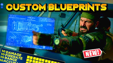 They finally added *CUSTOM BLUEPRINTS* to COLD WAR!