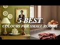 5 best colours for small rooms  interior design  lobsterloom