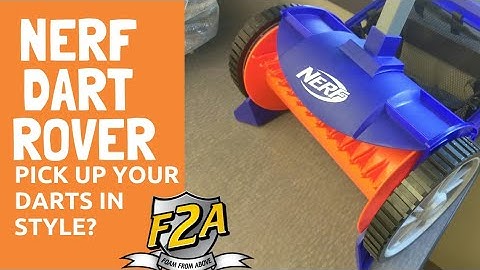 [Review] - Nerf Dart Rover by Jazwares - pick up your Nerf darts!