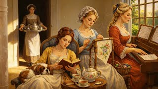Famous Secrets Behind Closed Doors: How Women Spent Quiet Afternoons in 18th Century Europe | Sleep History Profile