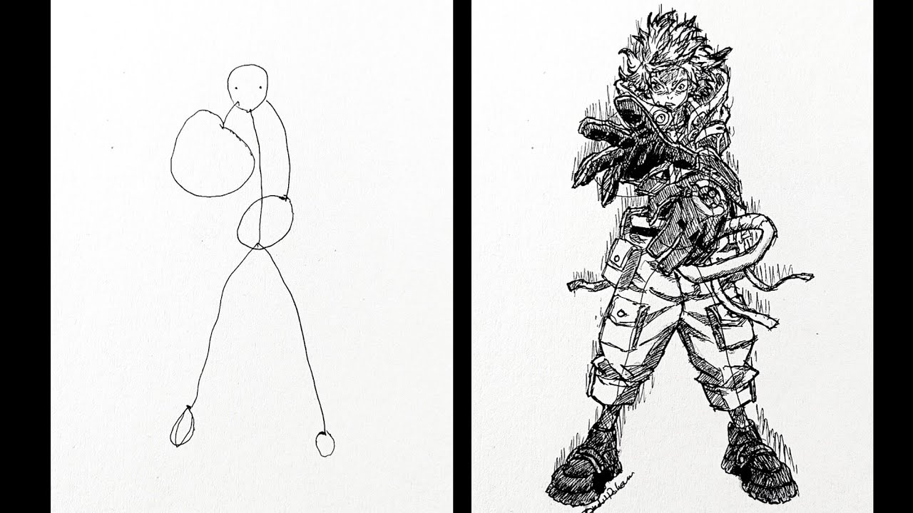 How to Draw Rudo Step by Steps Toturial Easy drawing Art by Raheem ...