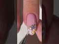Spring Floral and Blueberry Nail Art Tutorial 🌸✨ #NailArt #SpringNails #FloralDesign
