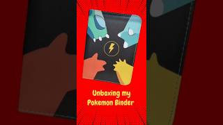 Unboxing my Pokemon Binder #binder #pokemoncards #tradingcards #shorts #pokémon