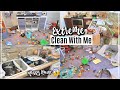 EXTREME CLEAN WITH ME | ACTUAL MESSY HOUSE CLEANING MOTIVATION | SAHM