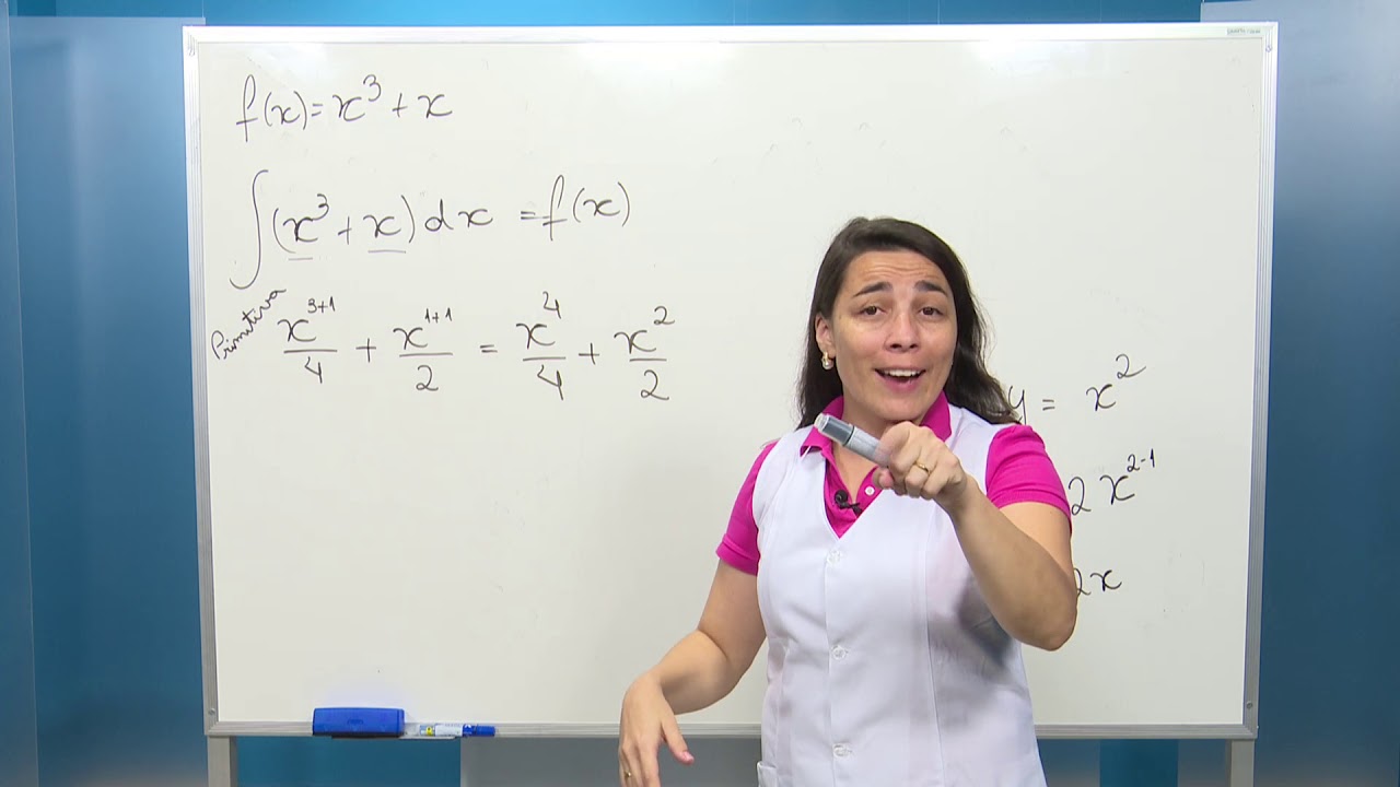 Exercício sobre a primitiva da função (Integral)