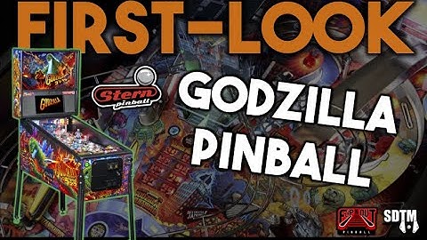 Godzilla Pinball Machine Sizzle Promo - Pro Model (Stern Pinball, 2021) (SDTM, Flip N Out Pinball)