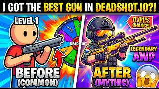 I REVEALED THE RAREST SNIPER IN DEADSHOT.IO! 😱 (LEGENDARY SKIN) Deadshot Guns screenshot 1