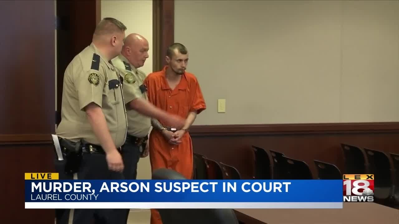 Murder, Arson Suspect in Court - YouTube