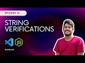 String concepts - Verification functions | JavaScript Tamil Tutorial - Part 16