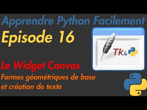 Vidéo: Qu'est-ce que le canevas Python ?