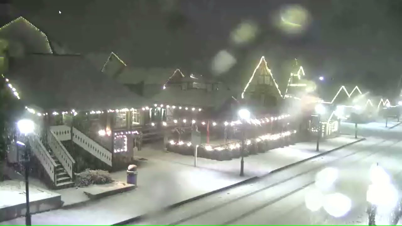 Helen, Georgia Snow Storm - January 16, 2022