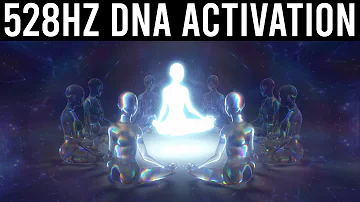 528hz DNA Activation 》Full Body Energy Healing 》Light Body Activated 》Spiritual Meditation Music