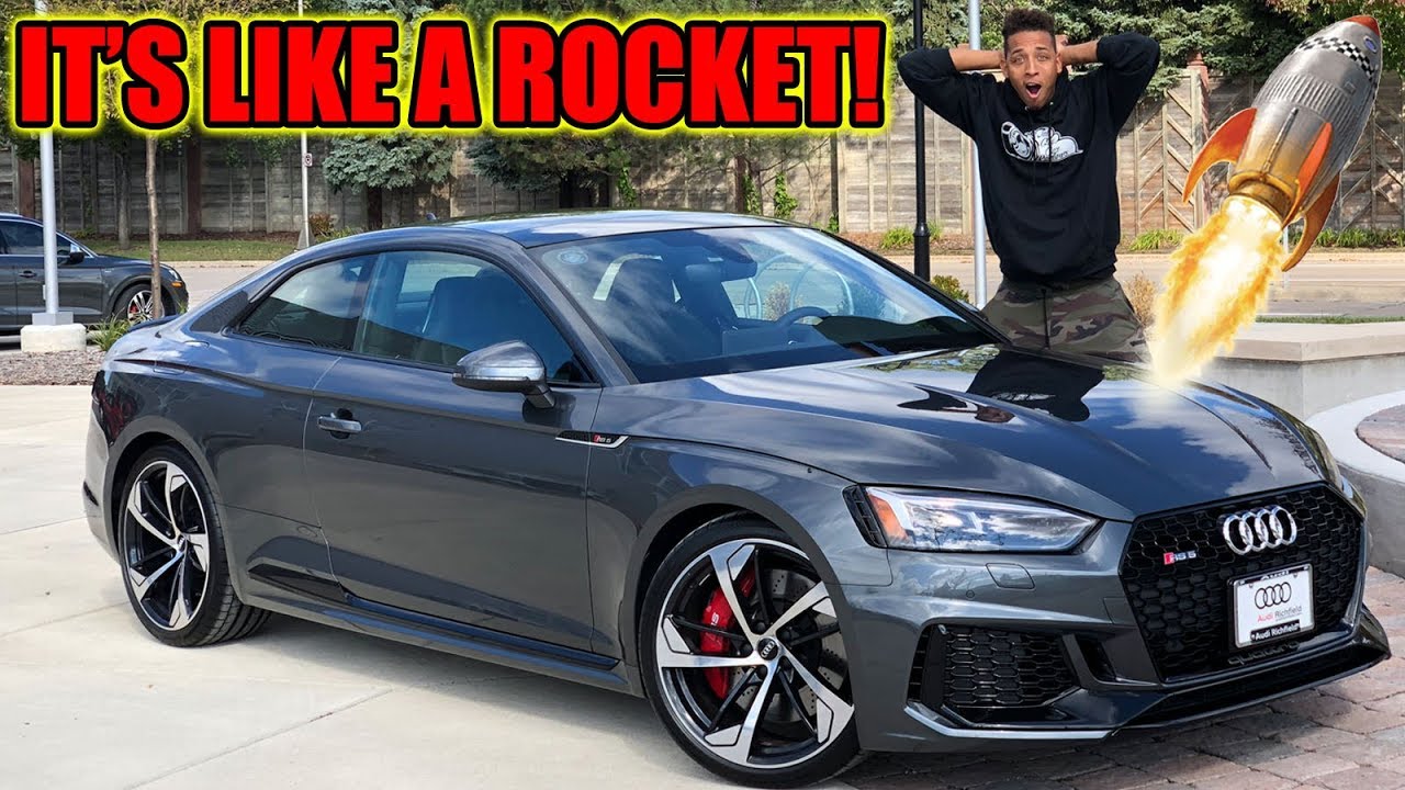 THE BRAND NEW AUDI RS5 REVIEW!! FROM A TALL GUYS PERSPECTIVE..
