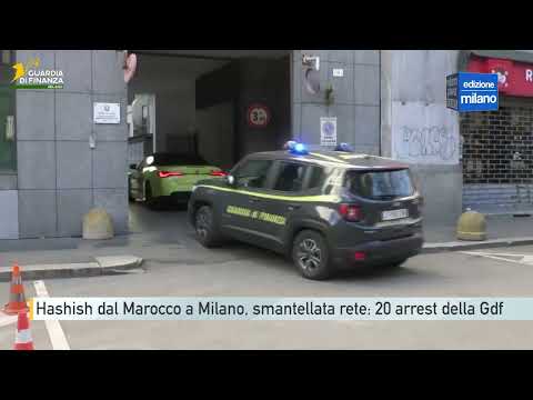 Video Hashish dal Marocco a Milano, smantellata rete: 20 arresti