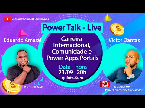 Carreira Internacional, Comunidade e Power Apps Portals