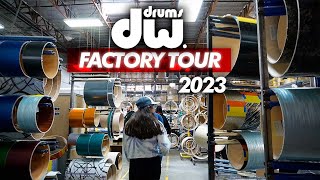 This is how Drums Are Made - Full DW Factory Tour 2023