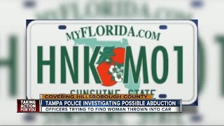 Tampa Police investigating possible abduction