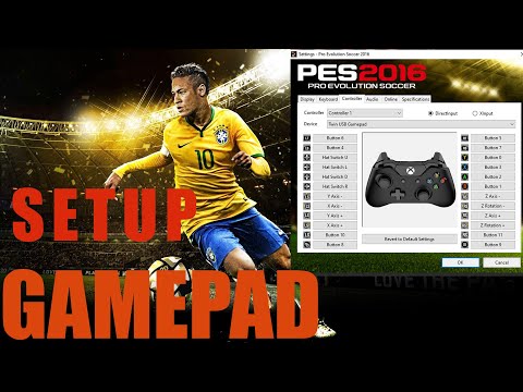 HOW TO SET UP USB GAMEPAD IN PES 2016, PES2015, PES2017, PES2018, PES2019, PES2020, PES2021 ON PC