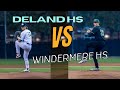 Windermere steals the show with a walkoff win in preseason clash vs deland  floridabaseball