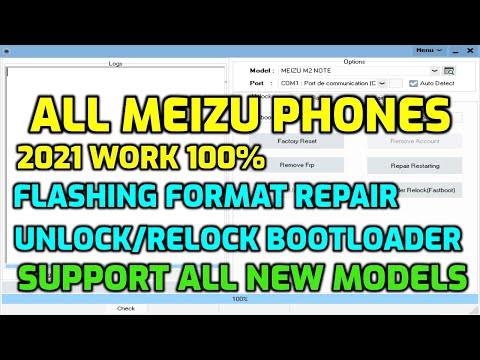 All Meizu Models | Supported Mediatek Qualcomm | Delete/Remove Account | Remove FRP | (EDL/Fastboot)