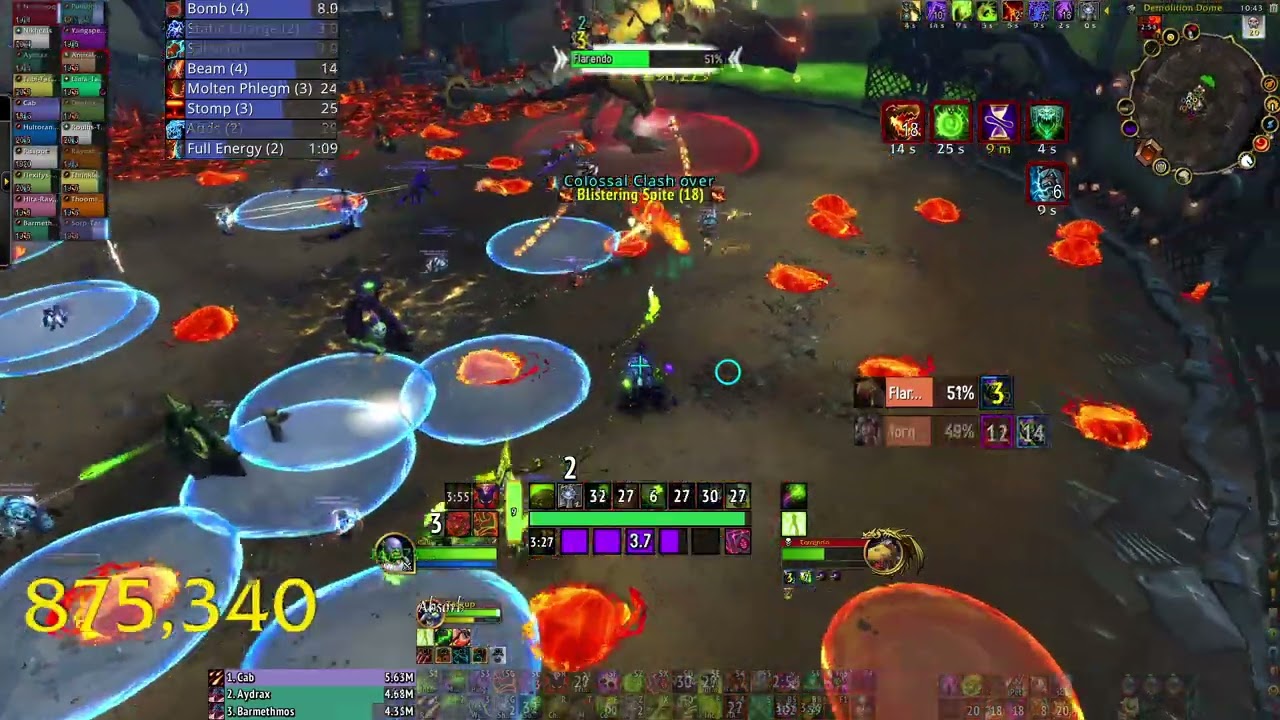 Rank #21 Destruction Warlock Mythic Cauldron of Carnage