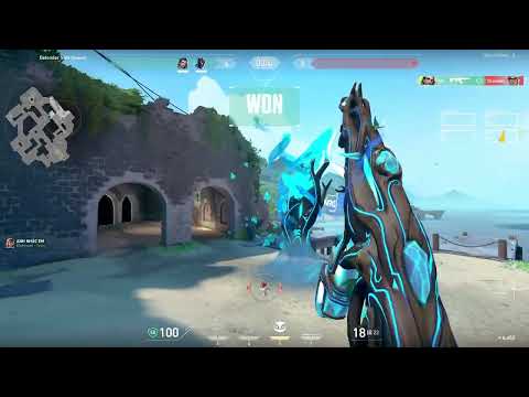 VALORANT Fade saw the enemy through smoke - Highlight
