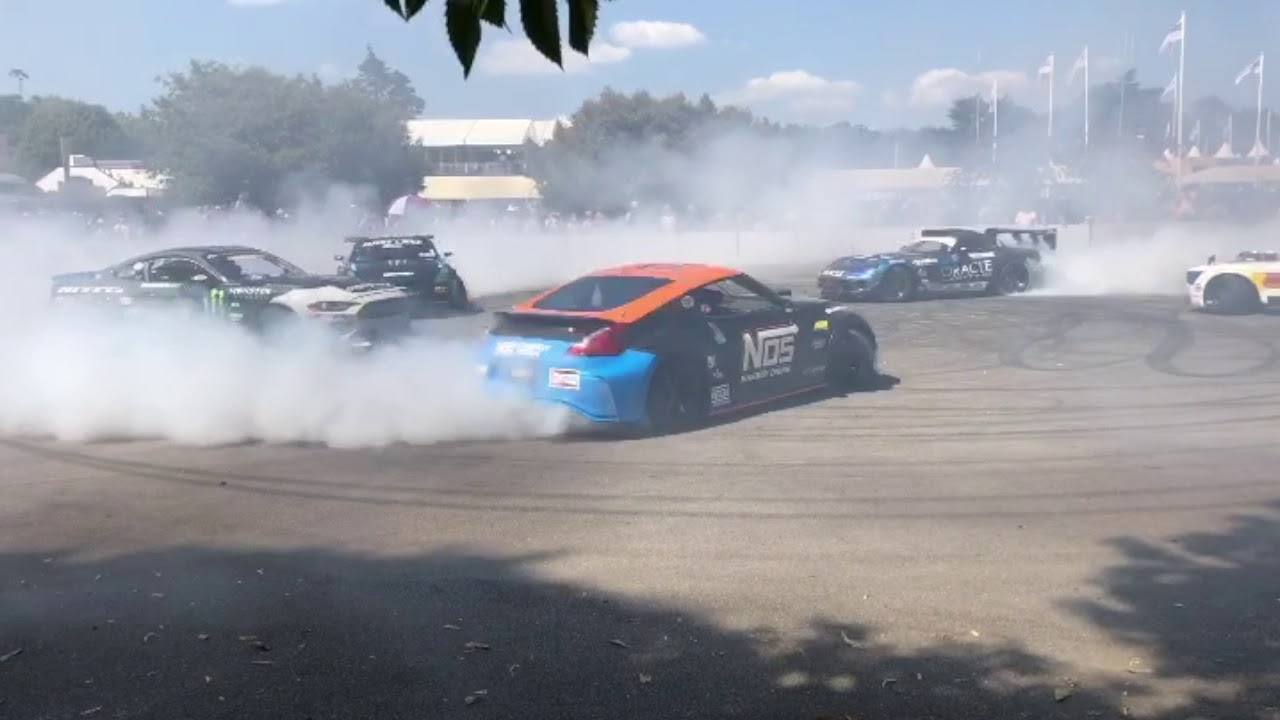 Drifting @ Goodwood FOS 2018