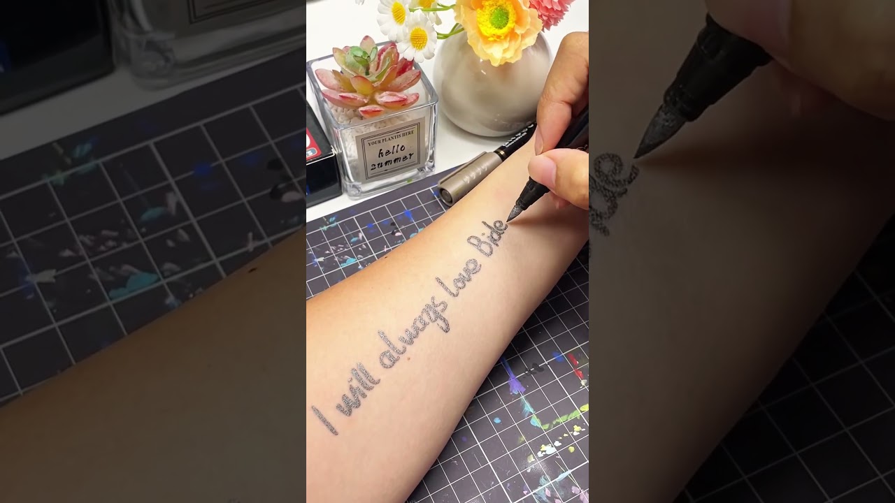 Fun temporary tattoo markers for amazing doodles! 