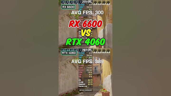 RX 6600 vs RTX 4060 - Who Wins? #benchmark