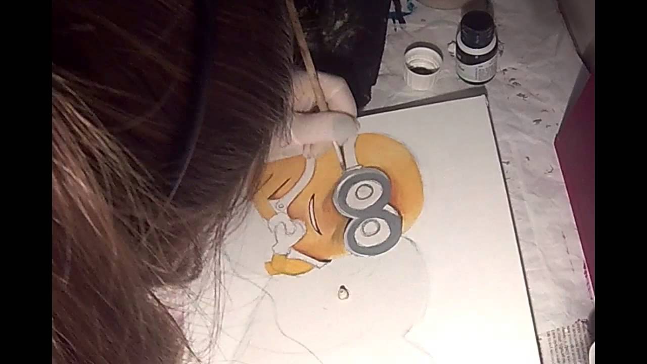 minion clock by @rtiliana