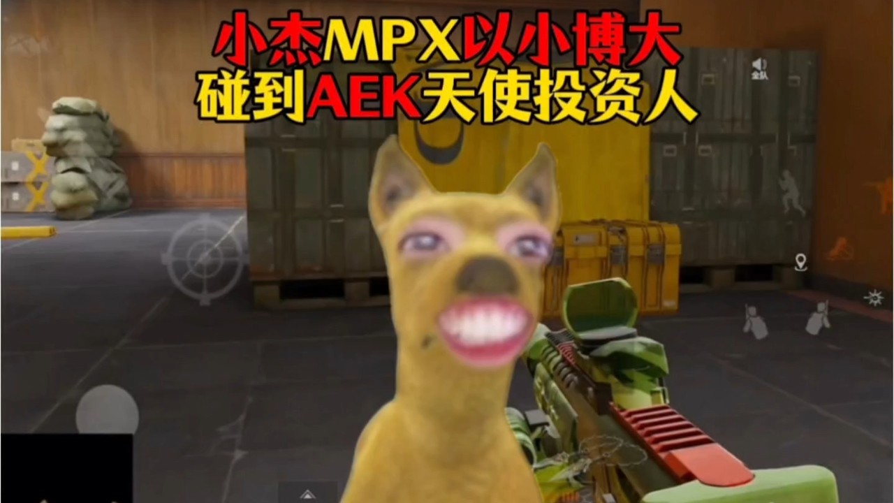 暗区突围 : 小杰MPX以小博大碰到AEK天使投资人！