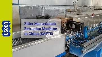 Filler Masterbatch Extrusion Machine in China - USEON