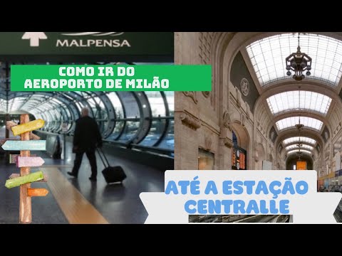 aeroporto de MILÃO MALPENSA - Como chegar ou sair do aeroporto