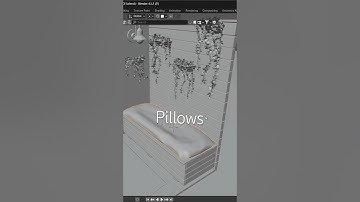 The easiest way to make pillows in Blender #blender #blender3d #blendertips #blendertricks