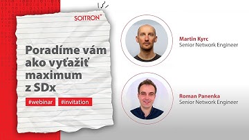 Pozvánka na 4. webinár o SD DC - Data centrum 2.0