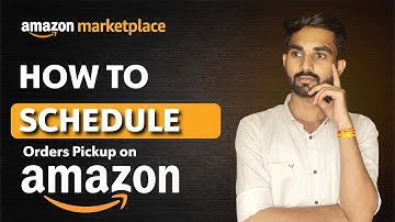 How to Schedule Orders Pickup on Amazon Seller Central Mobile App |Ecom Insights #amazon #viralvideo