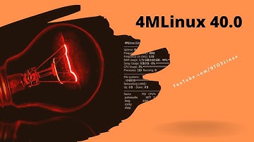 4MLinux 40.0 | Setting up, Installation and First Impressions
